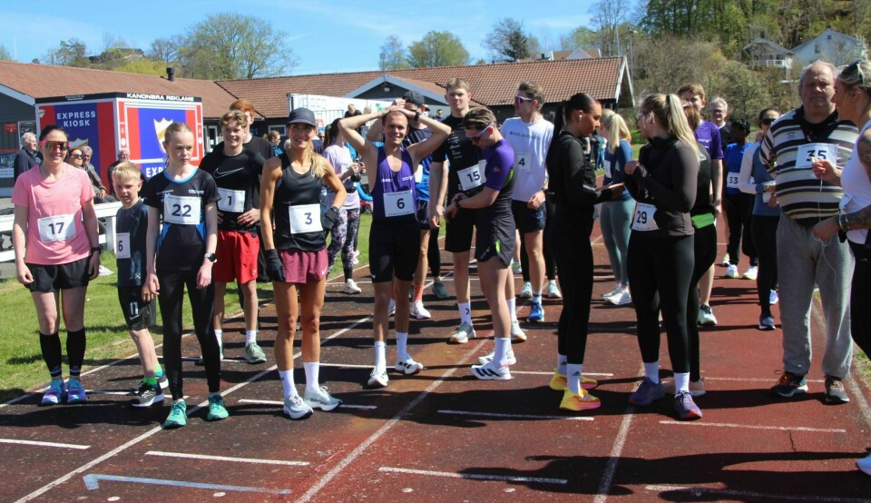 Rekorddeltagelse i Fevik halvmaraton og 5 km