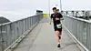 Axel Strålin fra Göteborg i Sverige vant maratondistansen under Ålesund Maraton 2024