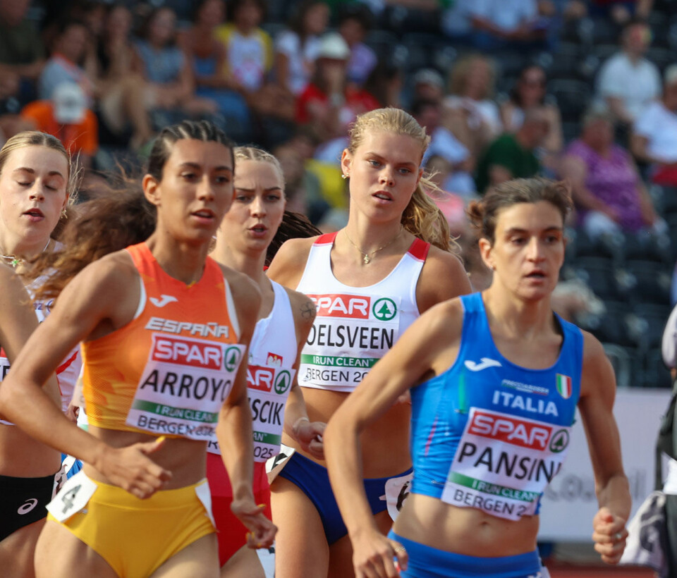 Malin ruver i feltet. (Foto: Arne Dag Myking)