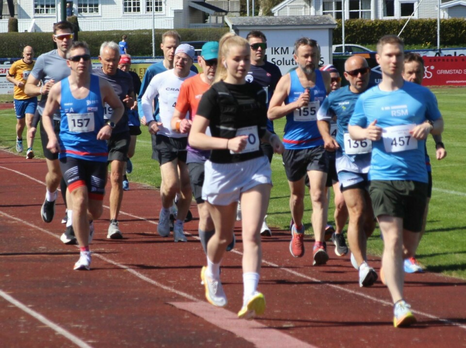 Rekorddeltagelse i Fevik halvmaraton og 5 km