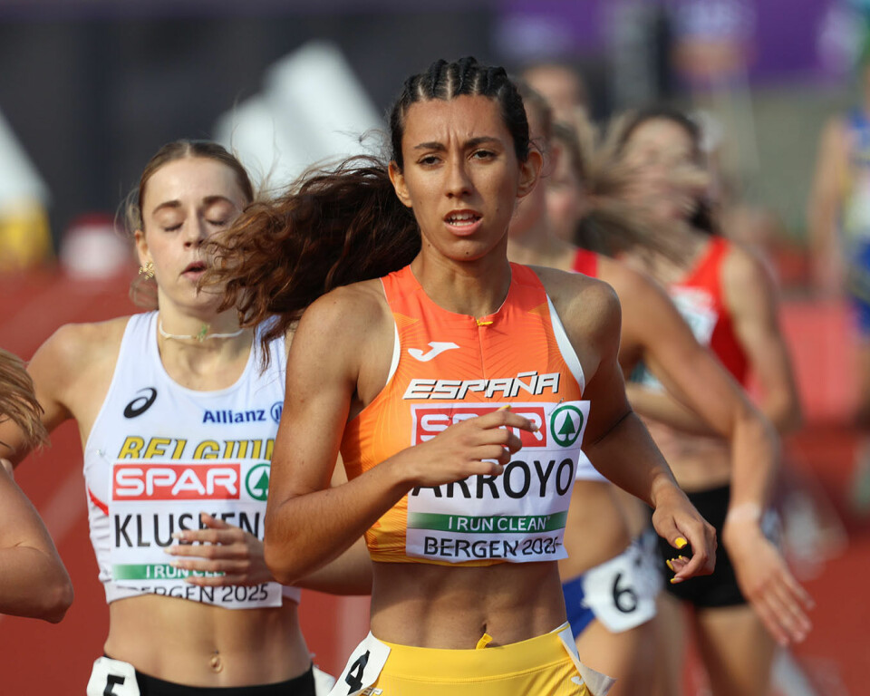 Spanske Rocio Arroyo inn til 2. plass og avansement. (Foto: Arne Dag Myking)