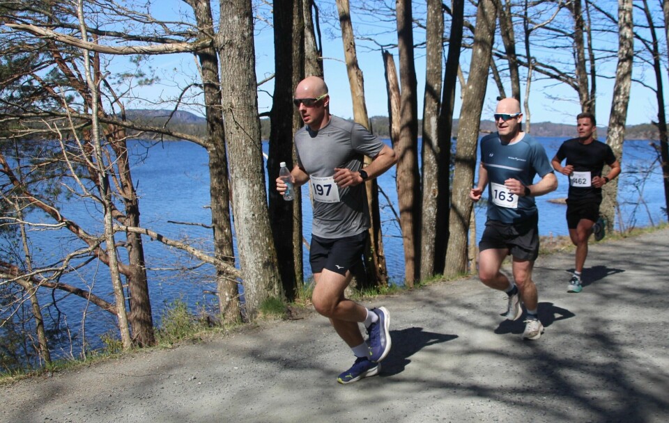 Rekorddeltagelse i Fevik halvmaraton og 5 km