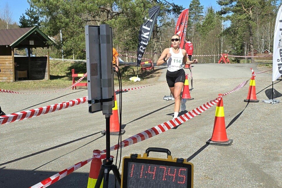 Ida Slorafoss inn til 2. plass. (Foto: Janne Slorafoss)