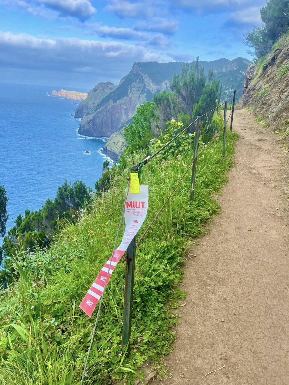 Fra løypa på frodige Madeira. (Foto: privat)
