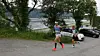 Lars Thoresen Haug foran Hilmar Kråkenes som kom på andreplass på maraton under Ålesund Maraton 2024