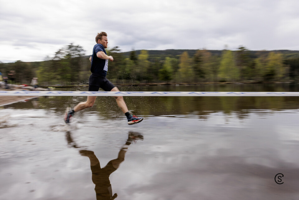 Joar Thele ble nummer fire i år. Det hjalp ikke at han kunne gå på vannet. (Foto: Sylvain Cavatz)