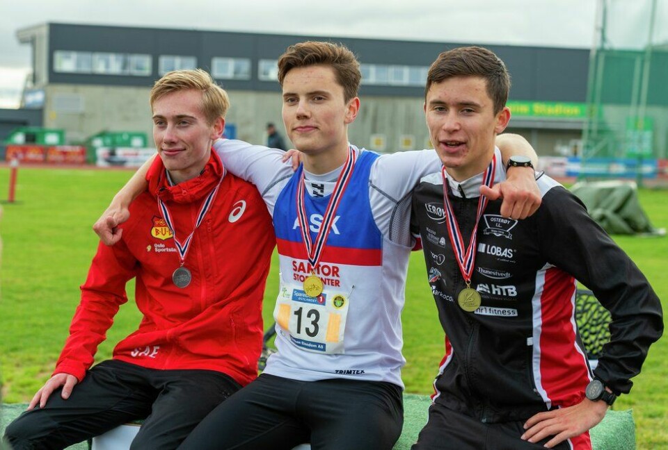 UM friidrett 2019 Jessheim - 2000m hinder G17 og G18/19