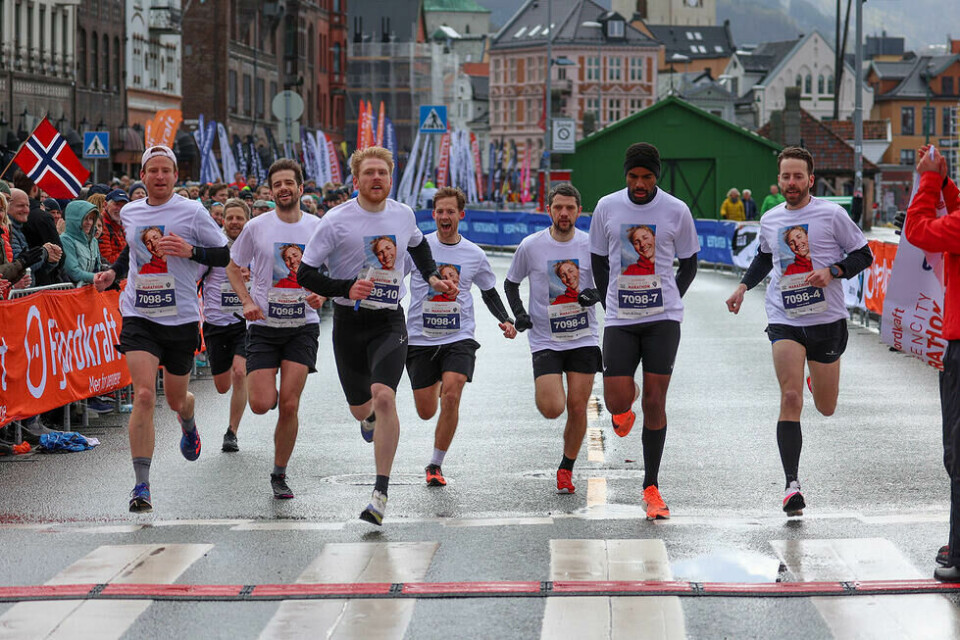 Bergen City Marathon har passert 10000 påmeldte