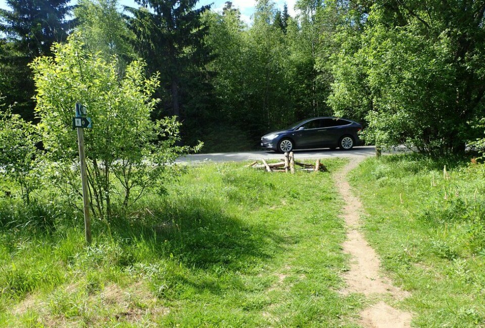Marianne Røhmes beste langtur i Ullensaker fra Skogmo, via Åfallet til Åsmarka