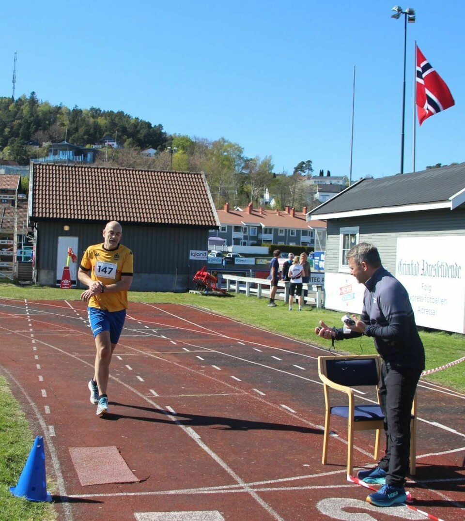 Rekorddeltagelse i Fevik halvmaraton og 5 km
