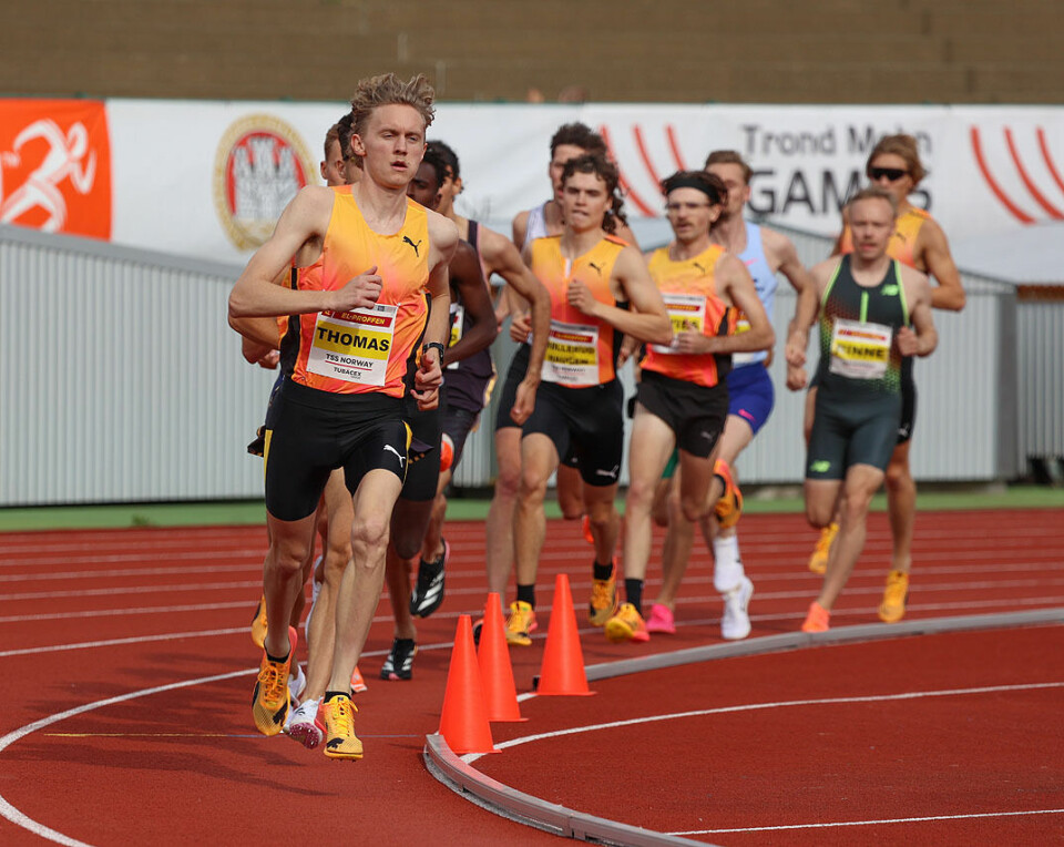 Ferdinand Kvan Edman beste norske på 1500 m i Trond Mohn Games