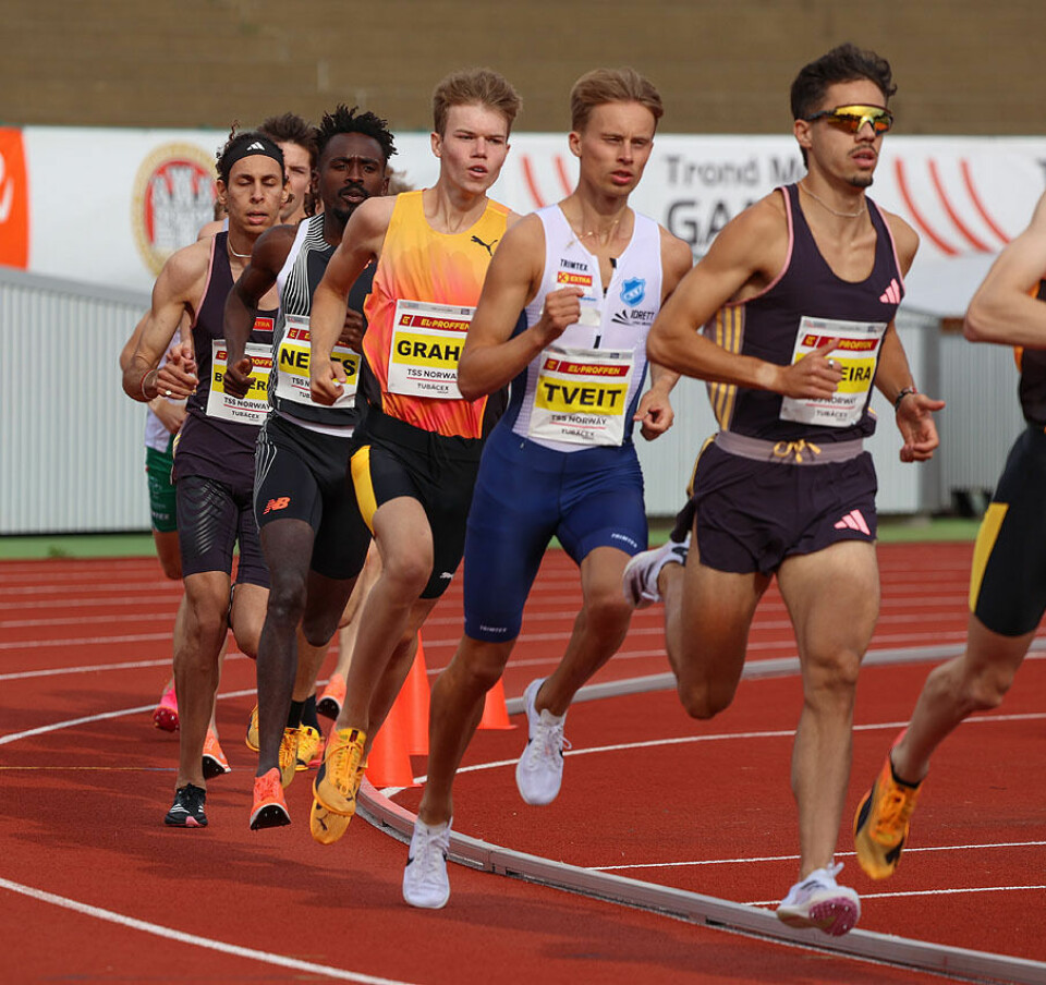 Ferdinand Kvan Edman beste norske på 1500 m i Trond Mohn Games