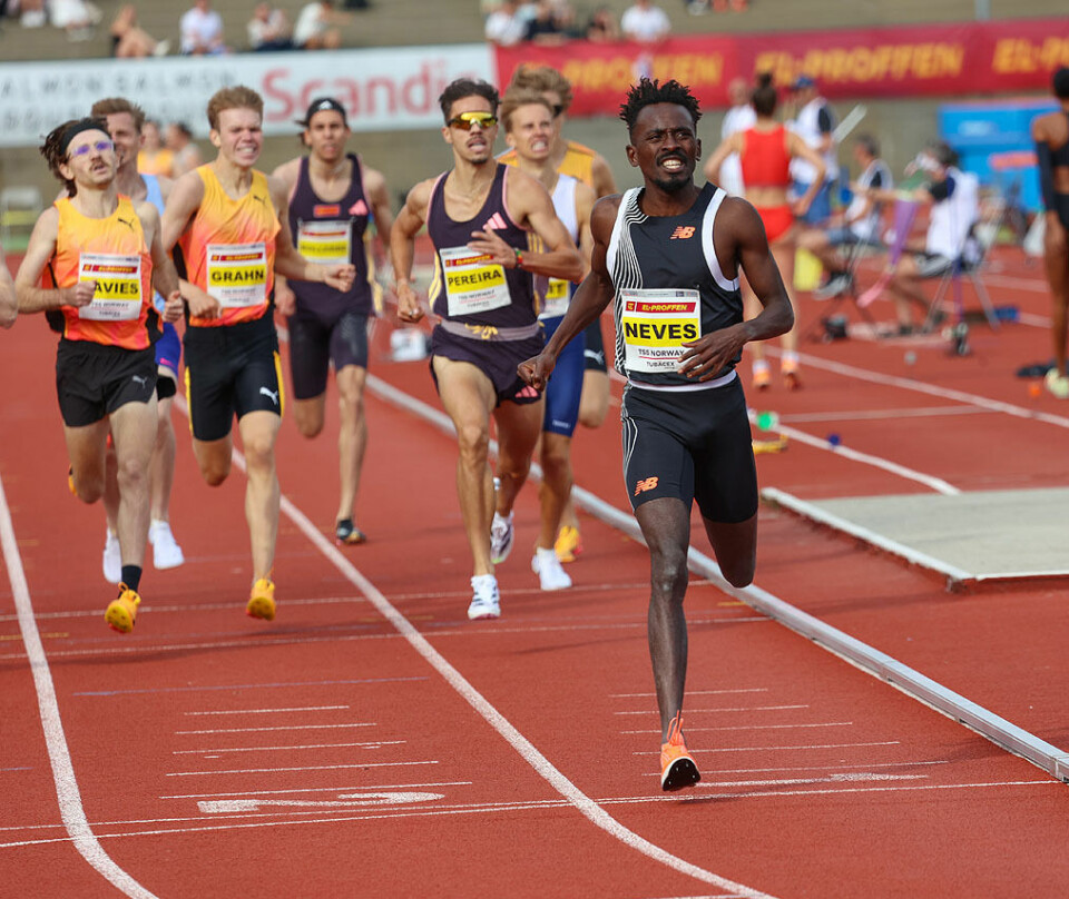 Ferdinand Kvan Edman beste norske på 1500 m i Trond Mohn Games