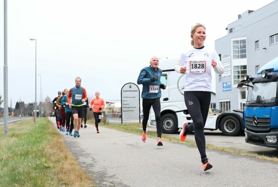 Veslemøy Rønnevik i Jessheim Vintermaraton 2021