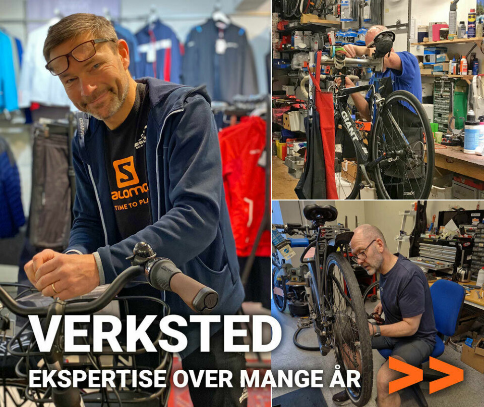 Vårslipp sykkel - Endelig!