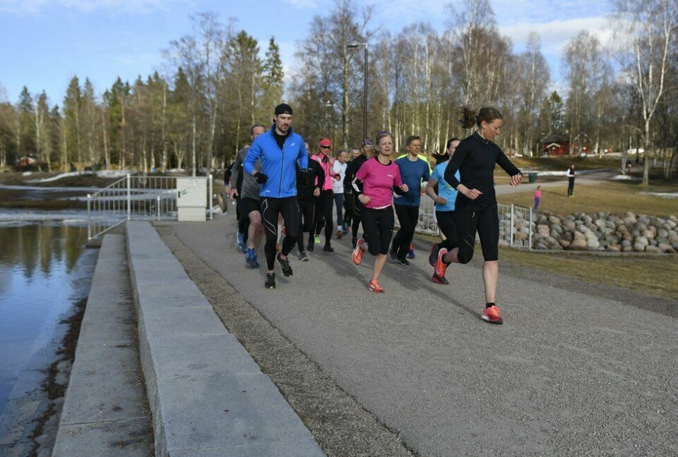 Kondistreninga: Kondis har treningsgrupper flere steder i landet. Disse drives av Kondismedlemmer, men er åpne for alle som ønsker å være med. Det er helt gratis å trene med Kondistreninga. (Foto: Bjørn Johannessen) Kondis treningsgruppe