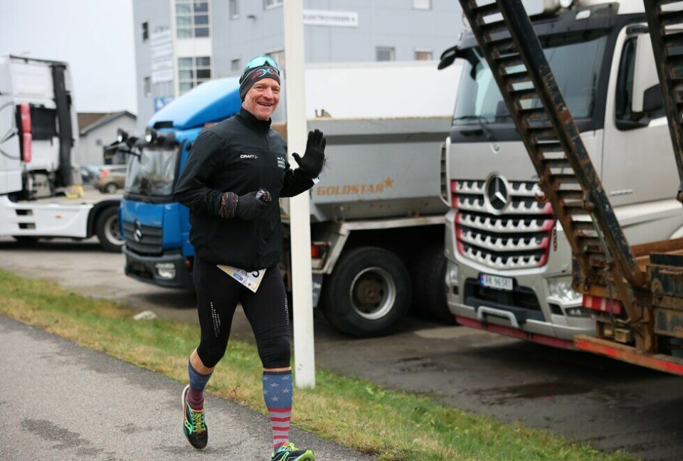 Stig Andy Kvalheim løp 50 kilometeren i Jessheim Vintermaraton 2021