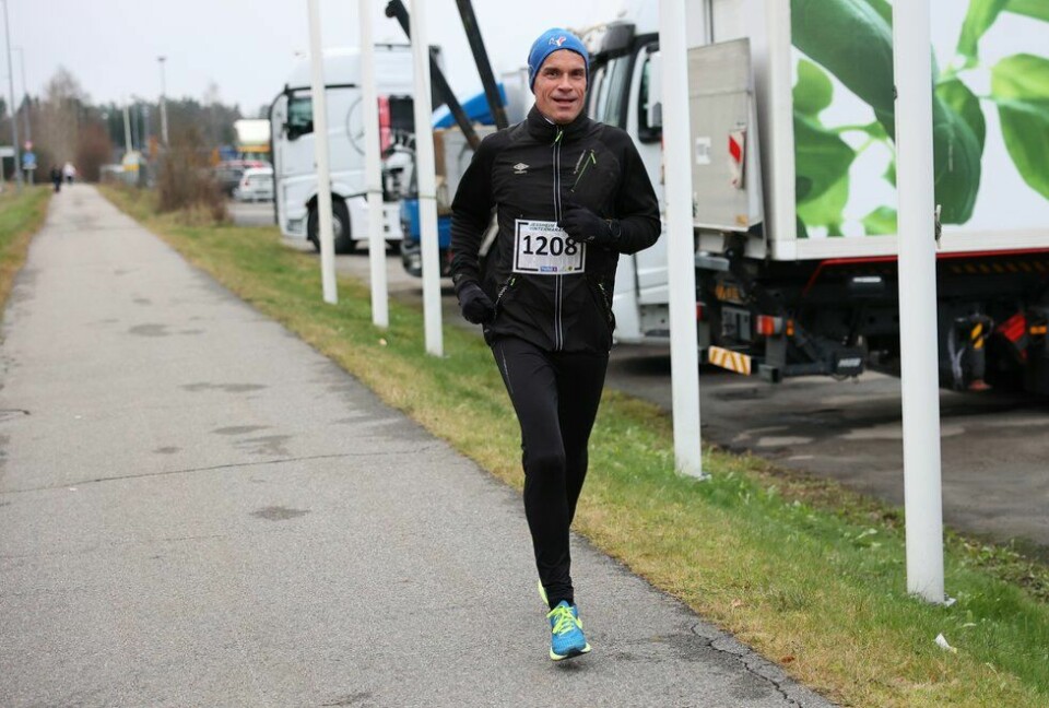 Tommy Christensen i Jessheim Vintermaraton 2021