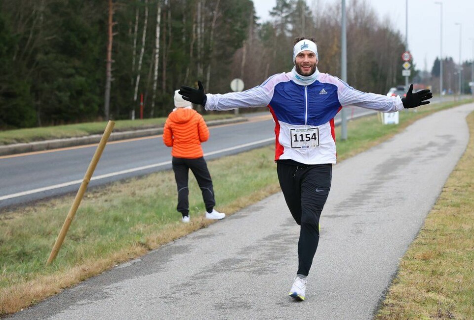 Pål Fredriksen i Jessheim Vintermaraton 2021