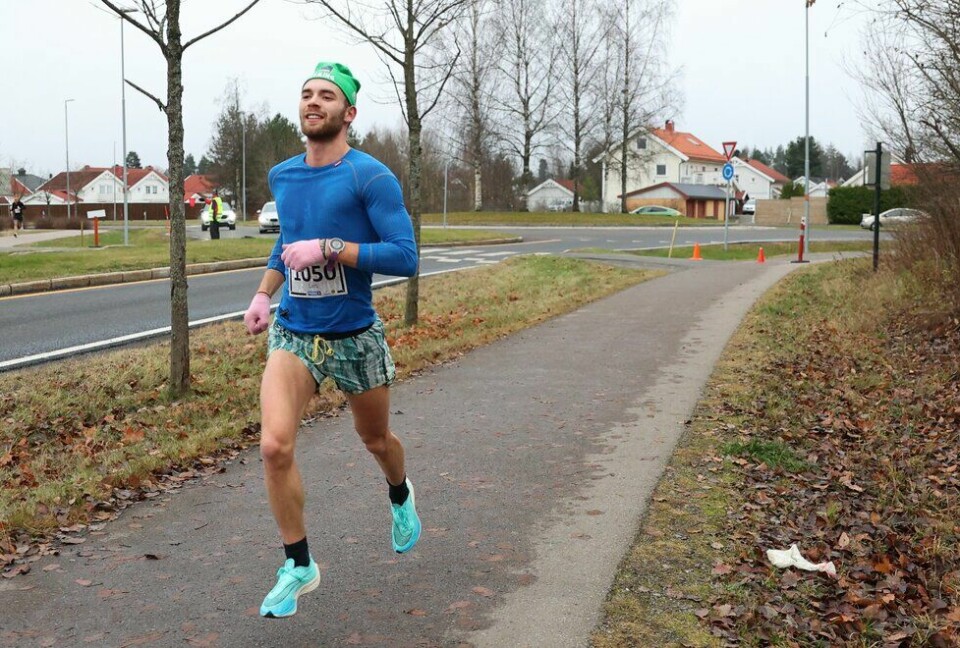 Lars Laulo i Jessheim Vintermaraton 2021
