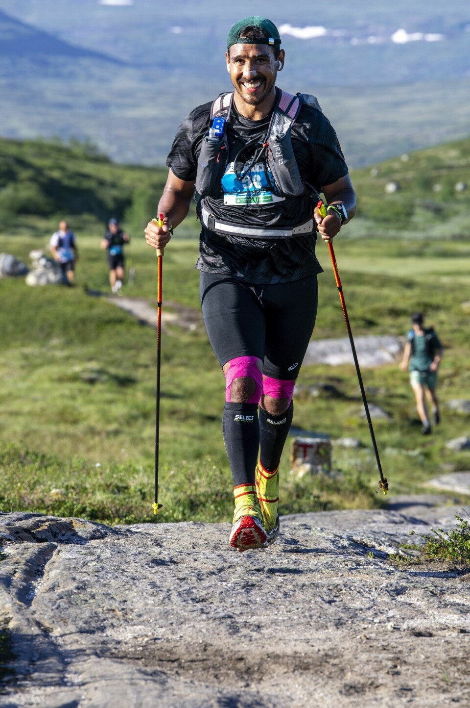 Robin Mattias Martinez Bravo var ein av dei 42 som fullførde 95 km. (Foto: Kai-Otto Melau)