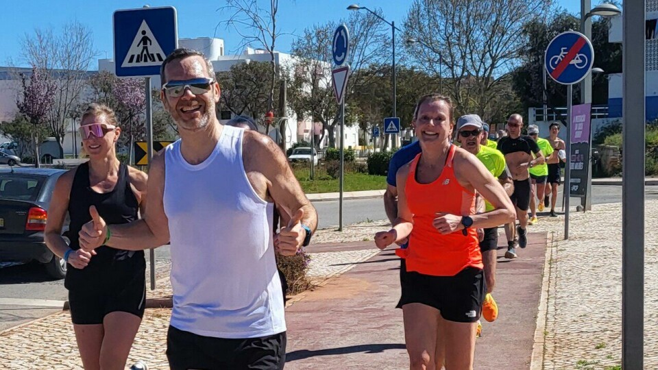 Løpetrening: Det blir mye bra løpetrening å velge blant på vår treningsleir til Portugal med Springtime i mars. (Foto: Marianne Røhme / Kondis © Kondis) Løpetrening på Kondistur til Portugal med Springtime i mars 2023