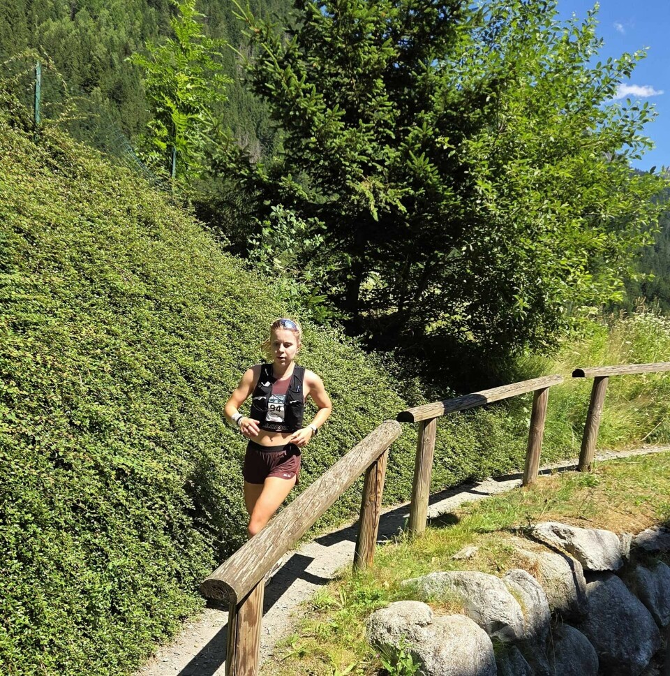 Sophia Laukli som vant løpet for to år siden, ble nå nummer ni. (Foto: Runar Gilberg)