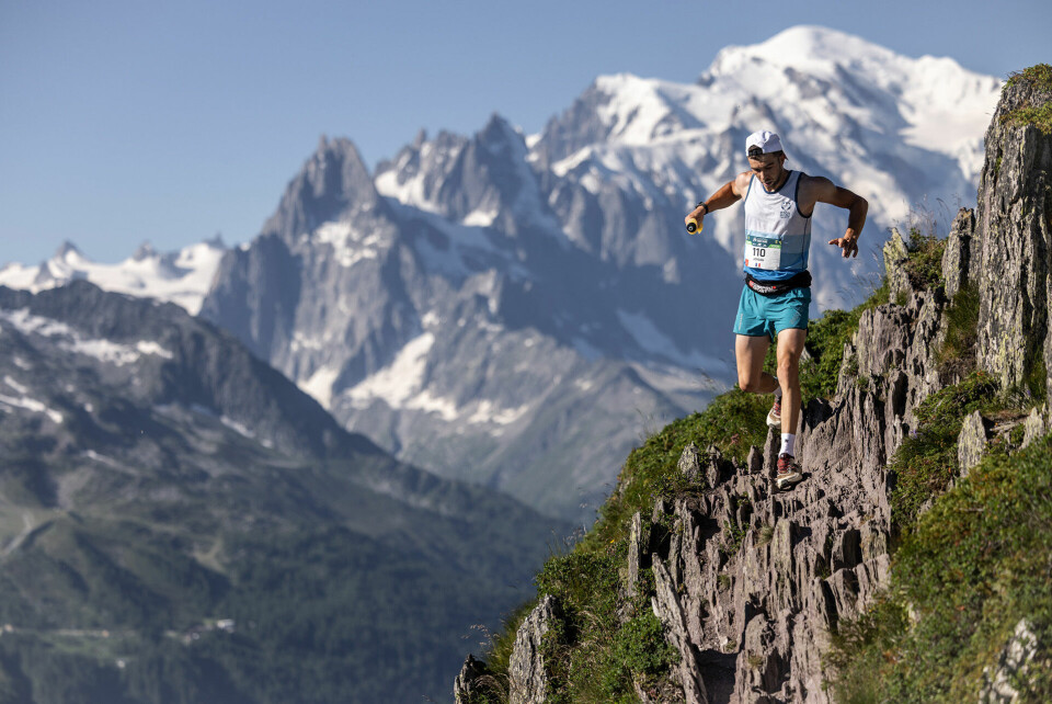 Terrenget i Marathon Mont Blanc byr på en del utfordringer. (Foto: David Gonthier)