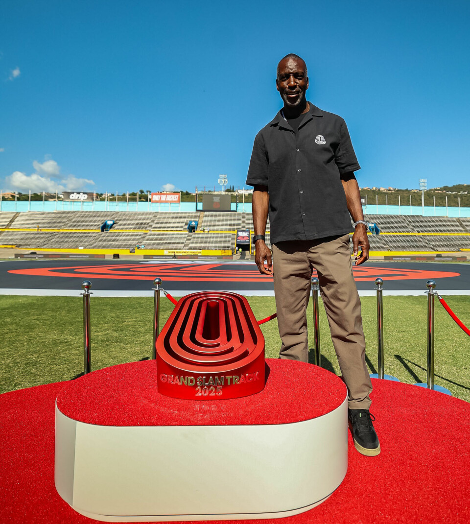 Initiativtaker til den nye løpsserien Grand Slam Tracks er kanskje verdens beste langsprinter gjennom alle tider, amerikanske Michael Johnson. (Foto: Grand Slam Track)