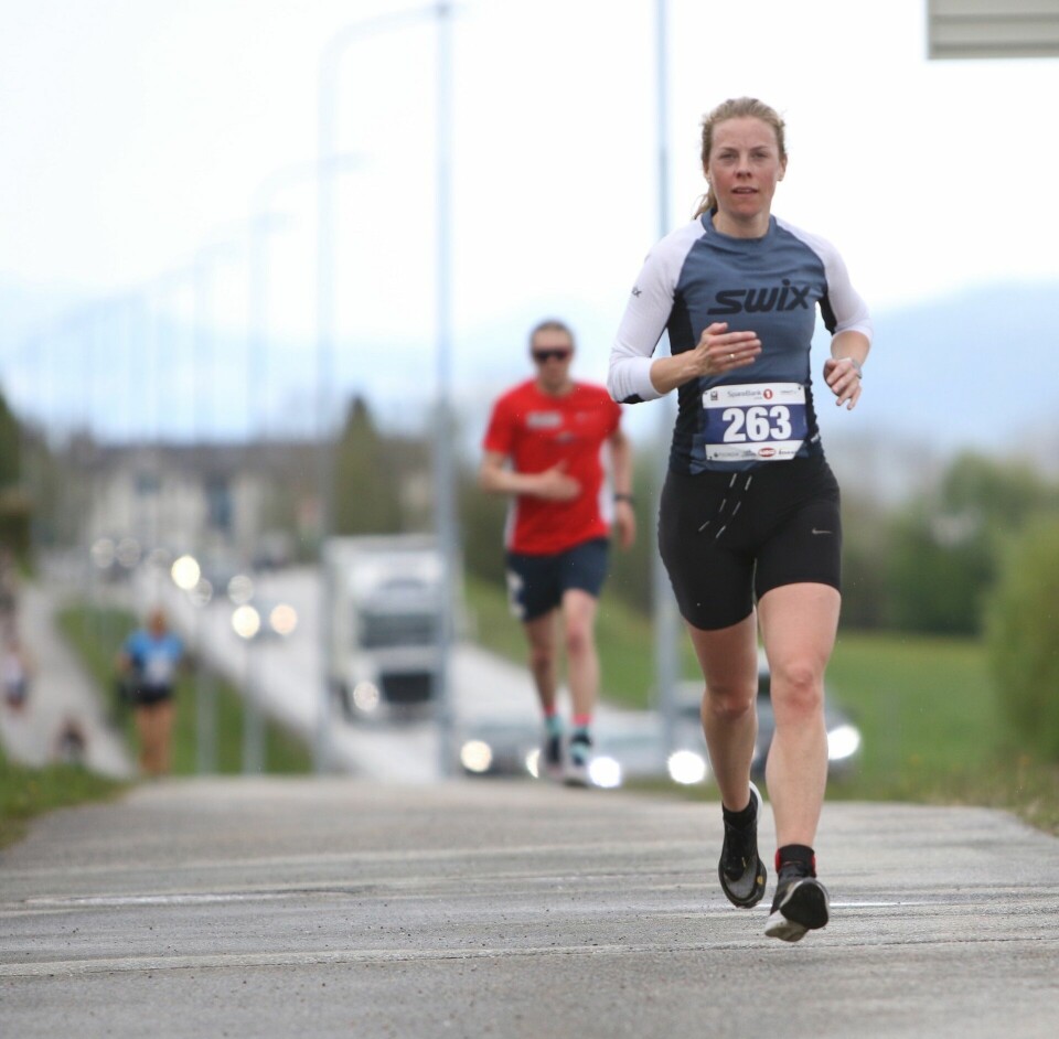 Bjørn Tore Kronen Taranger tok halvmaratonrekorden i Molde Maraton