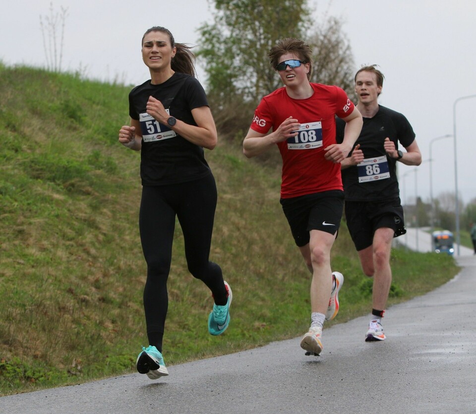 Bjørn Tore Kronen Taranger tok halvmaratonrekorden i Molde Maraton