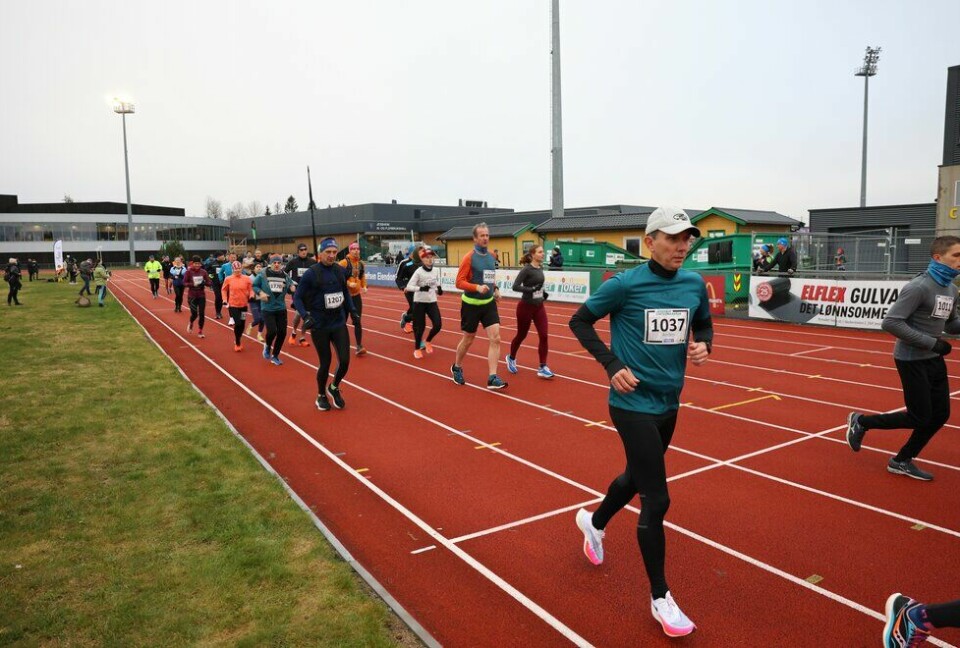 nr 1037 Anders Artelius i Jessheim Vintermaraton 2021
