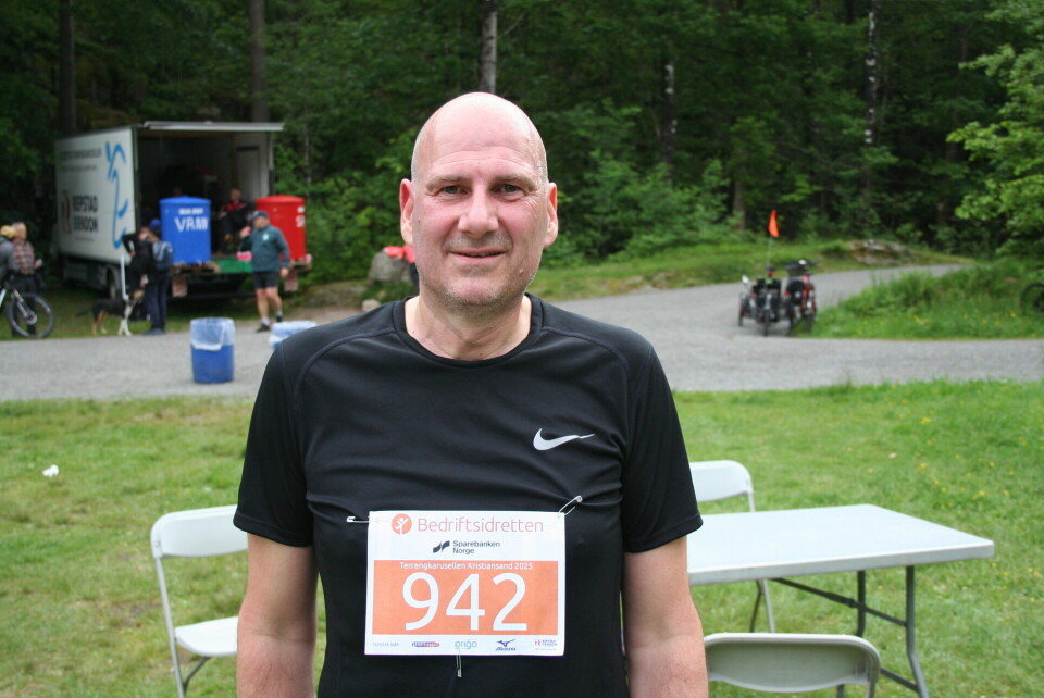 Atle Skarpeid (52)- deltaker.(Foto: Sverre Larsen)
