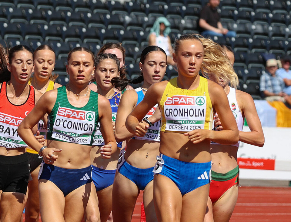 Ebba Cronholm fikk betalt for innsatsen i front med 4. plass og finaleplass. (Foto: Arne Dag Myking)
