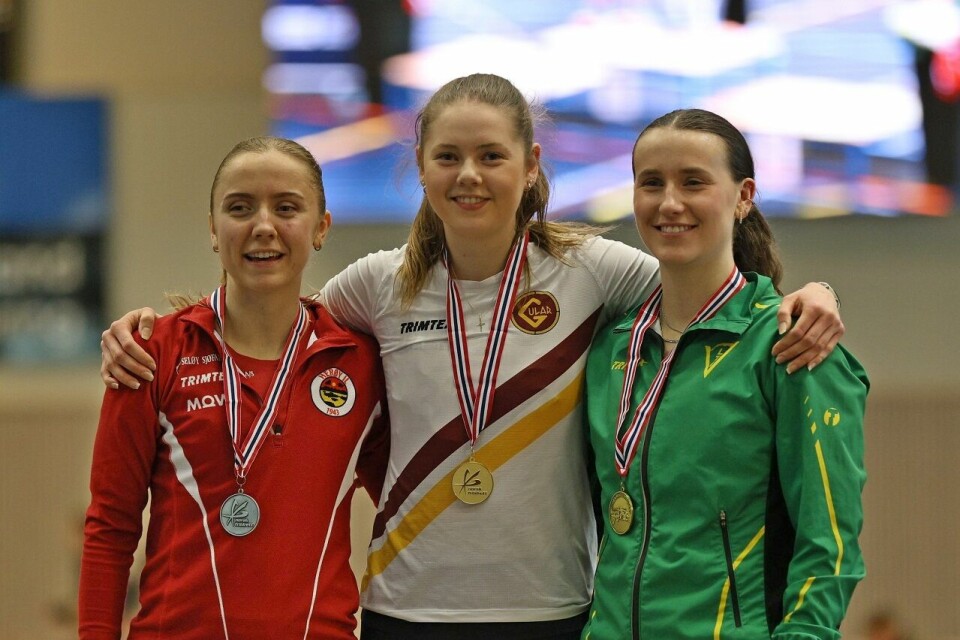 Tre UM-medaljer på ett døgn for Erle Musum Lyng