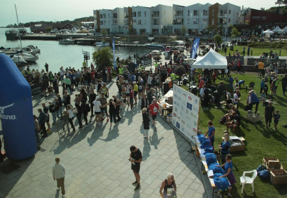 Rekordmange løp Grimstad maraton