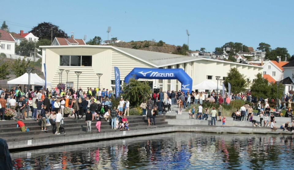 Rekordmange løp Grimstad maraton