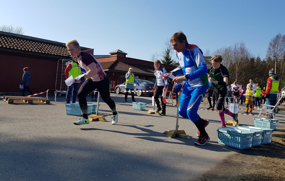 Ut fra start. (Foto: Stein Arne Negård)