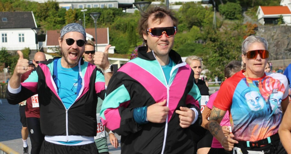 Rekordmange løp Grimstad maraton