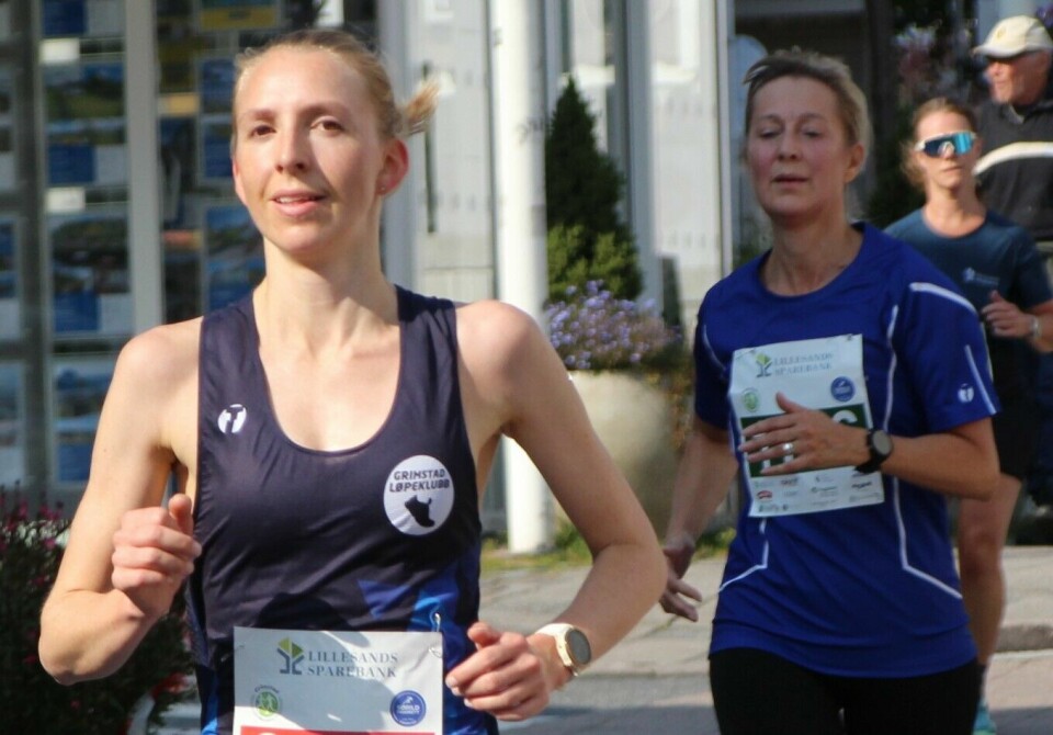 Rekordmange løp Grimstad maraton