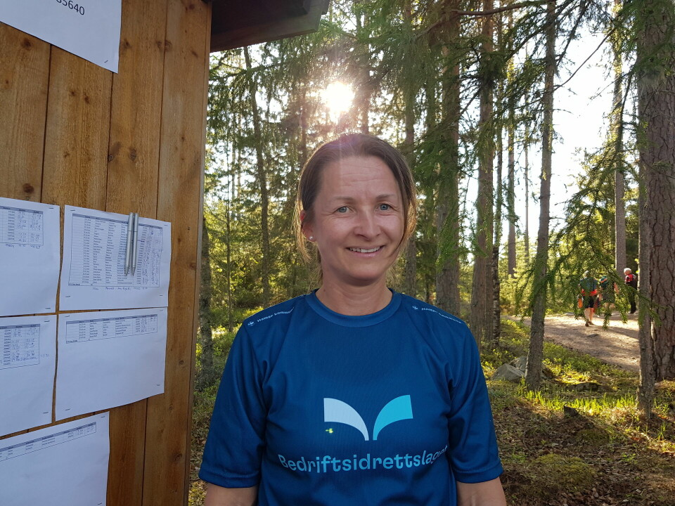 Bedrifts o-løp i Mosjømarka i Løten