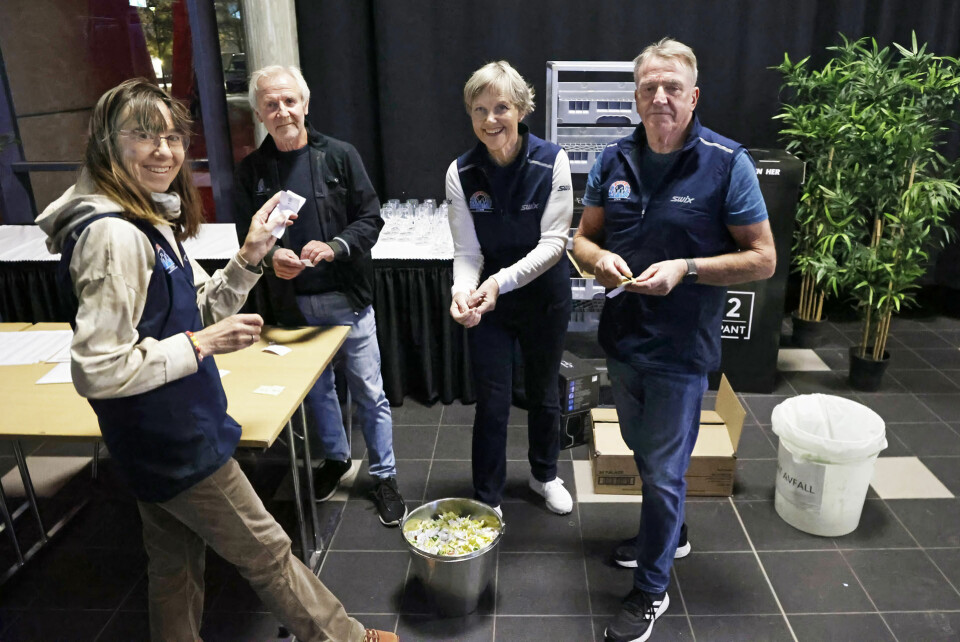 Fra vestre Anne Størmer Steira, Ole Hovemoen, Janneke Berg Leonhardsen og Roar Øverby.