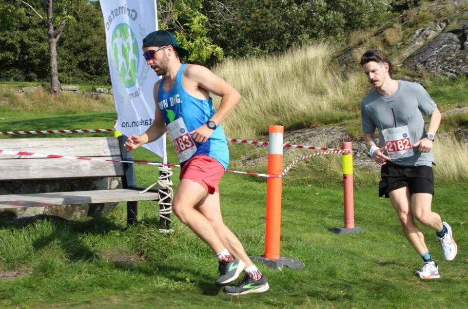 Rekordmange løp Grimstad maraton