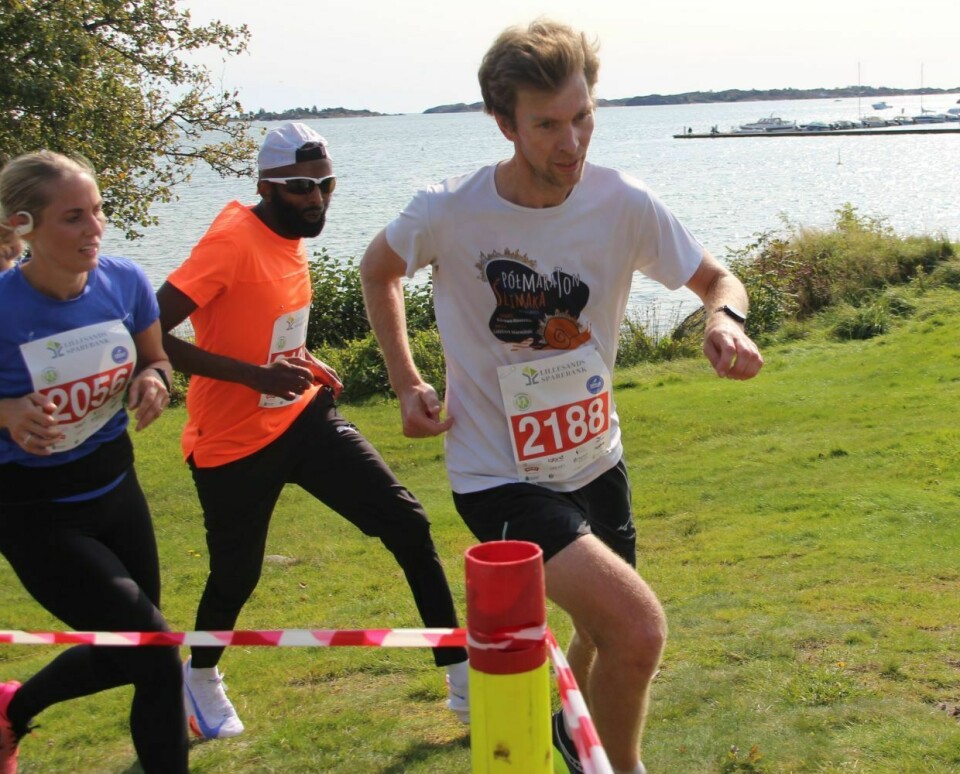 Rekordmange løp Grimstad maraton