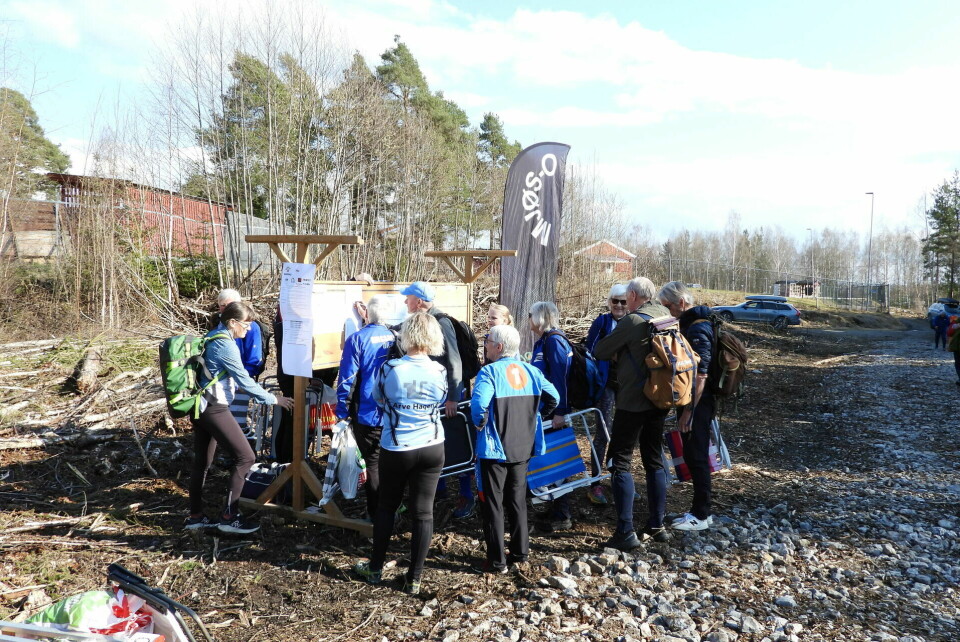 Artig og spennende bedrifts o-løp på Ilseng