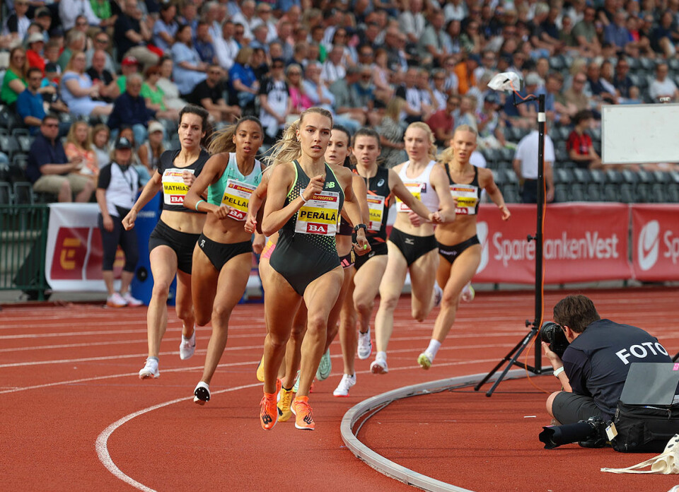 6. plass til Malin Nyfors - pers på Pernille Antonsen på 800 m