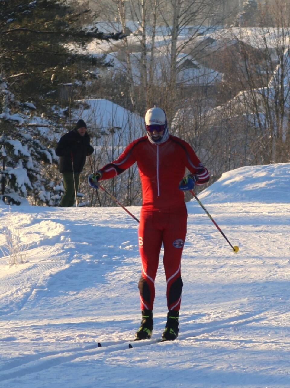 Jørgen Stensløkken inn til sikker andreplass med rim i barten. (Foto: Sigurd Westgård)