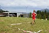 Roger Ødemark vant herreklassen på den korte distansen (3 km) opp Monsterbakken i Cavalese i Val di Fiemme, Dolomittene, Italia