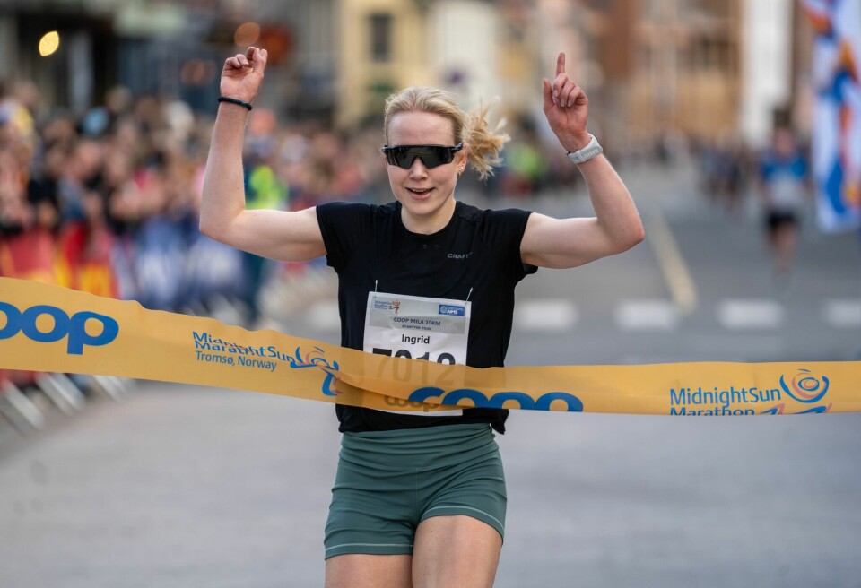 Vinner Ingrid Folvik. (Foto: arrangøren)