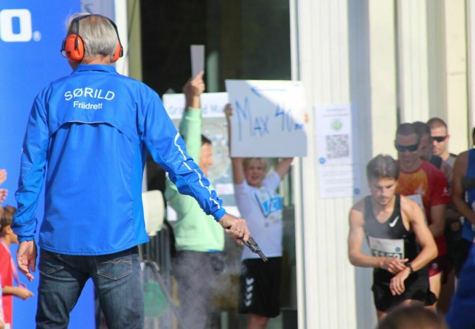 Rekordmange løp Grimstad maraton